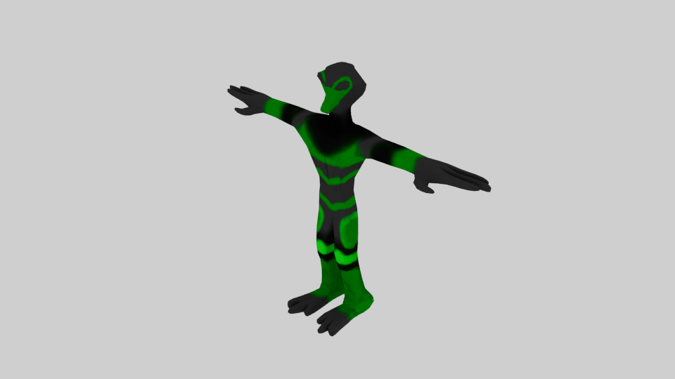 Alien render view