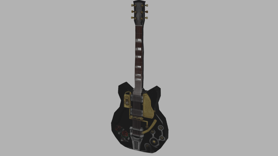 Guitar render image