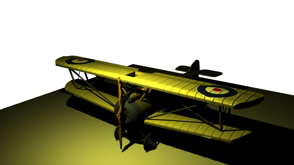 Plane render